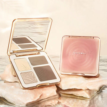 JUDYDOLL 3D Highlighter Contour Bronzer Palette